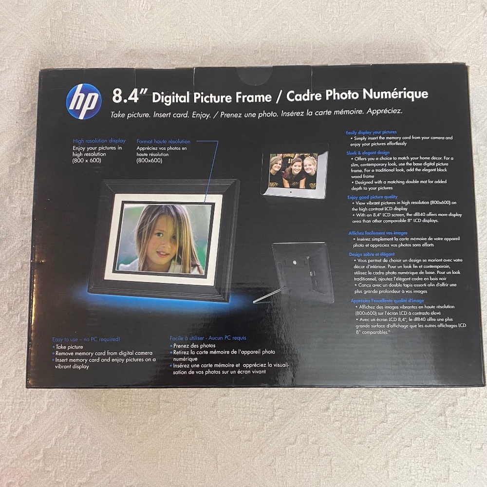 Brand New HP 8.4" Digital Picture Frame